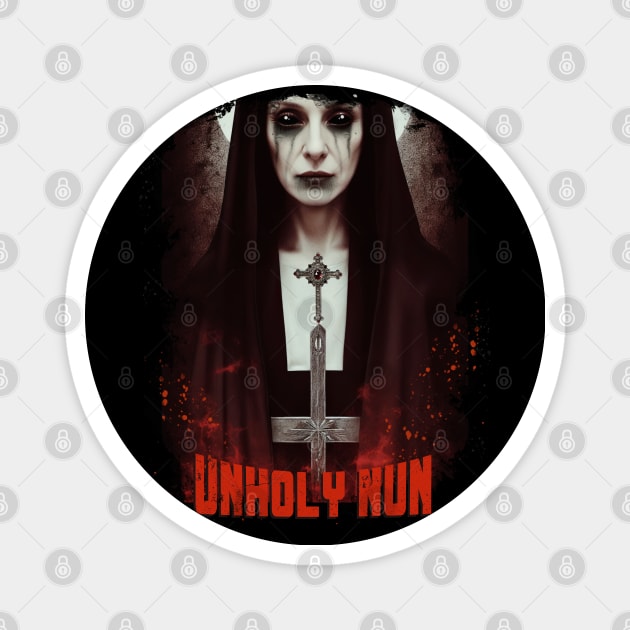 Unholy NUN Magnet by Pictozoic